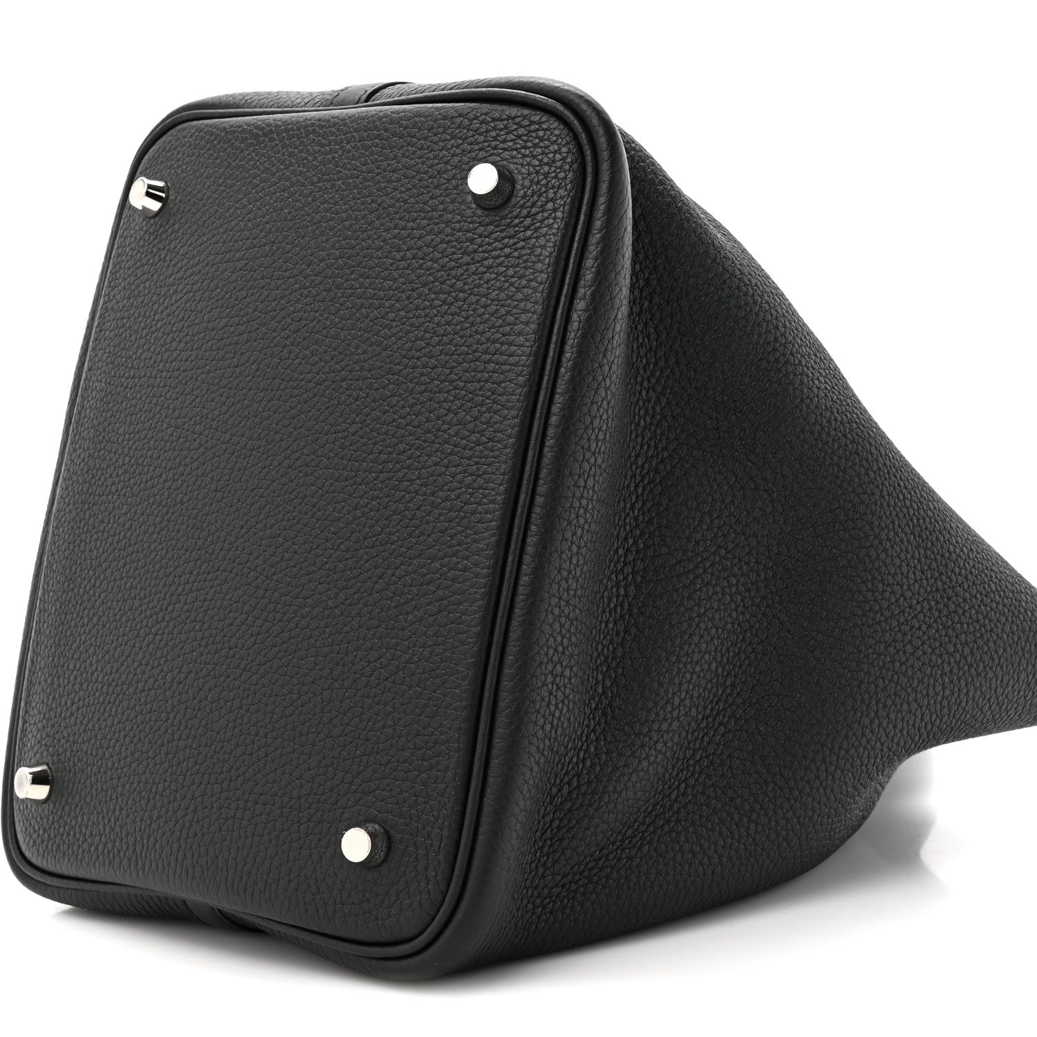 Taurillon Clemence Picotin Lock 22 MM Black
