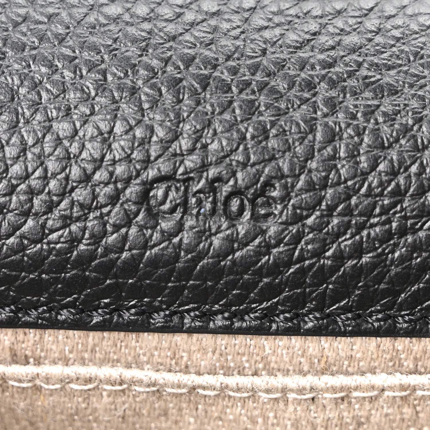 Calfskin Nano Marcie Saddle Bag Black