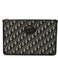 Oblique Monogram Pouch Clutch Blue
