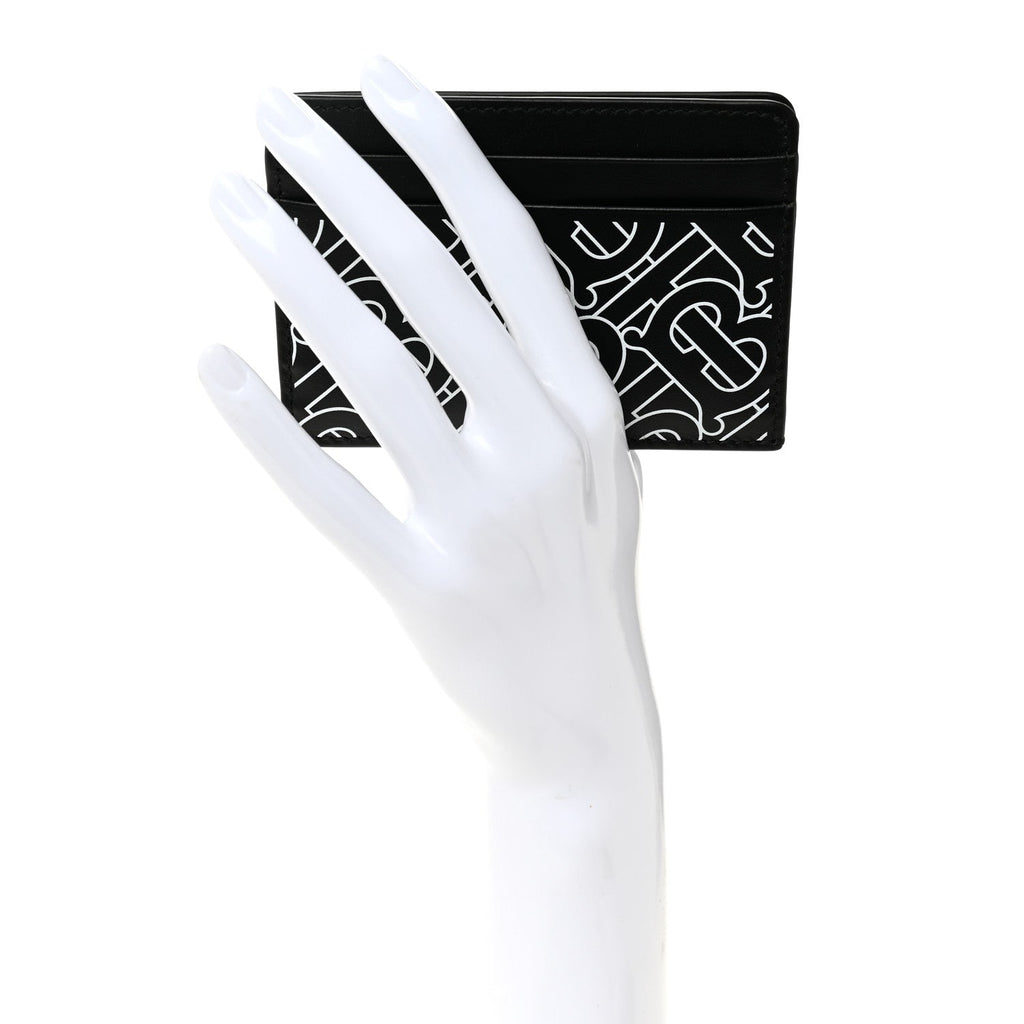 Kier TB Monogram  Case Black White