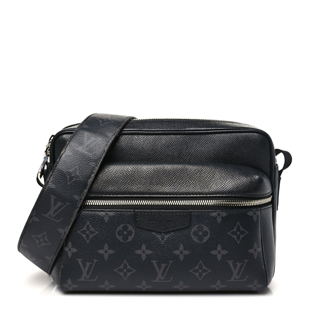 Taiga Monogram Eclipse Outdoor Messenger Black