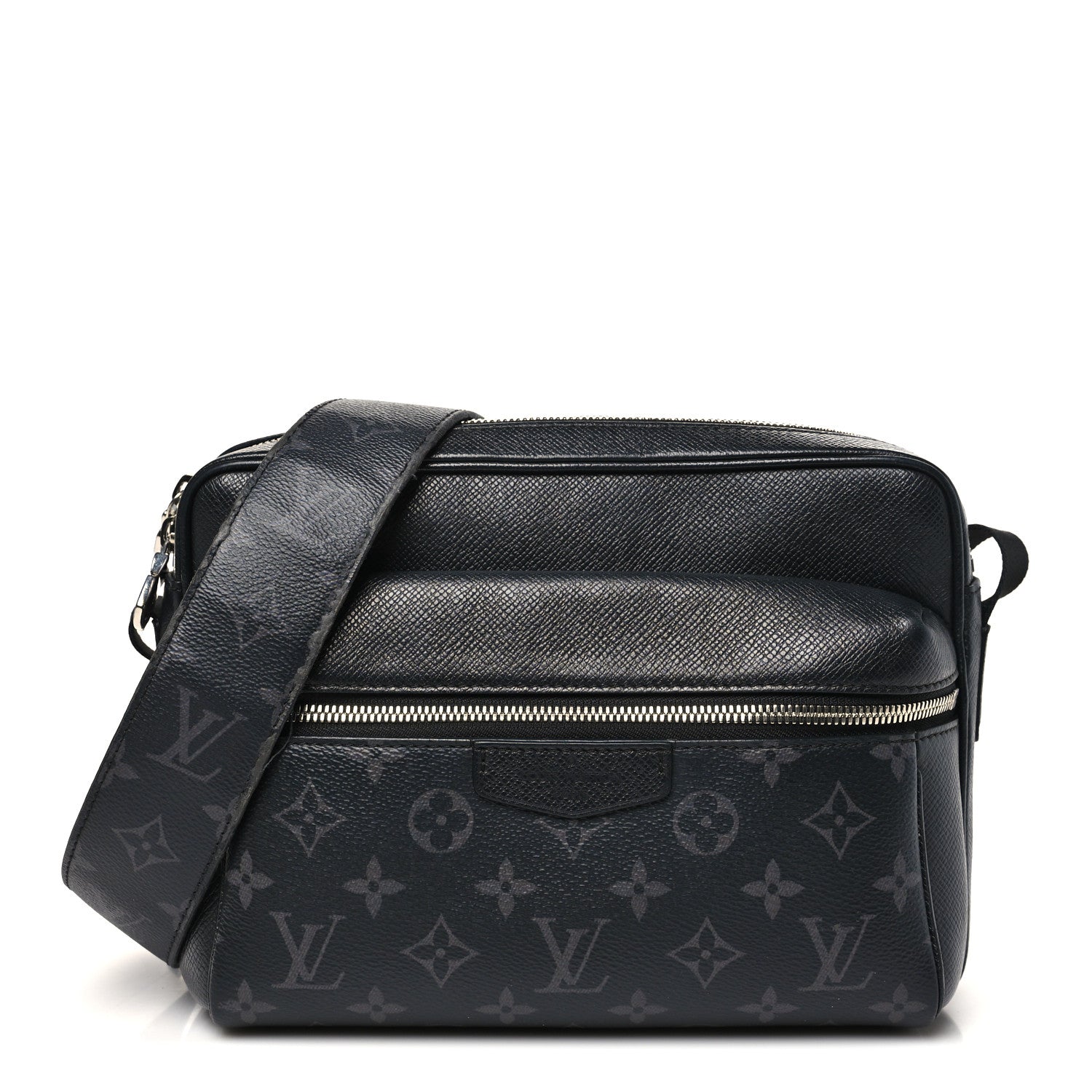 Taiga Monogram Eclipse Outdoor Messenger Black