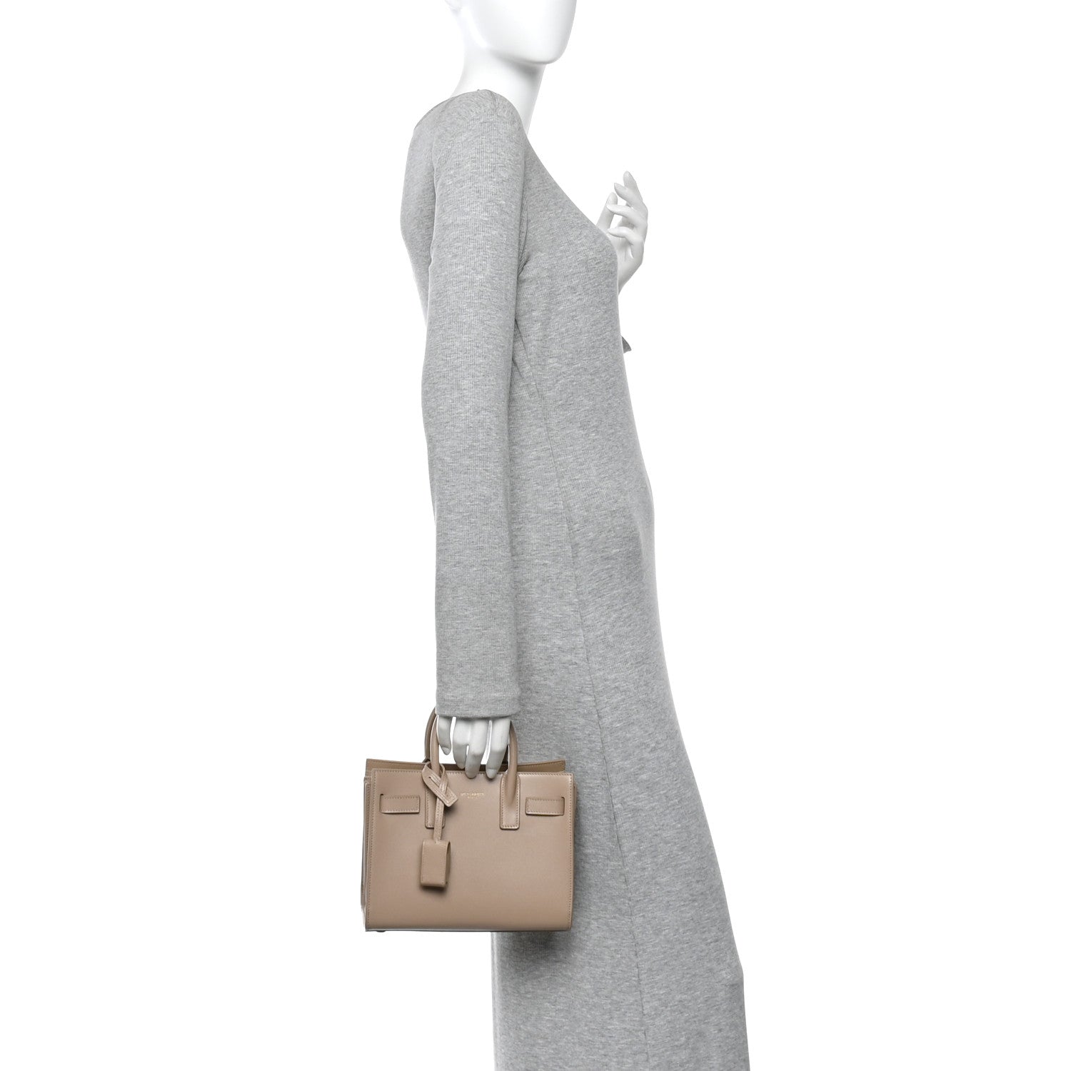 Calfskin Nano Sac De Jour Beige