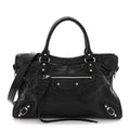 Agneau Arena Silver Hardware Medium Le City Black