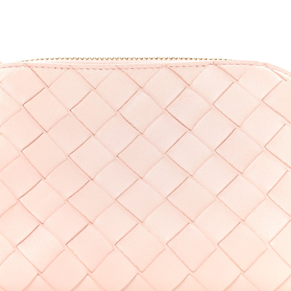 Nappa Intrecciato Concert Pouch Seashell