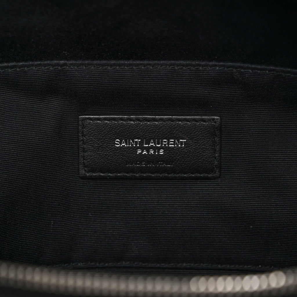 Canvas Monogram Belt Bag Black