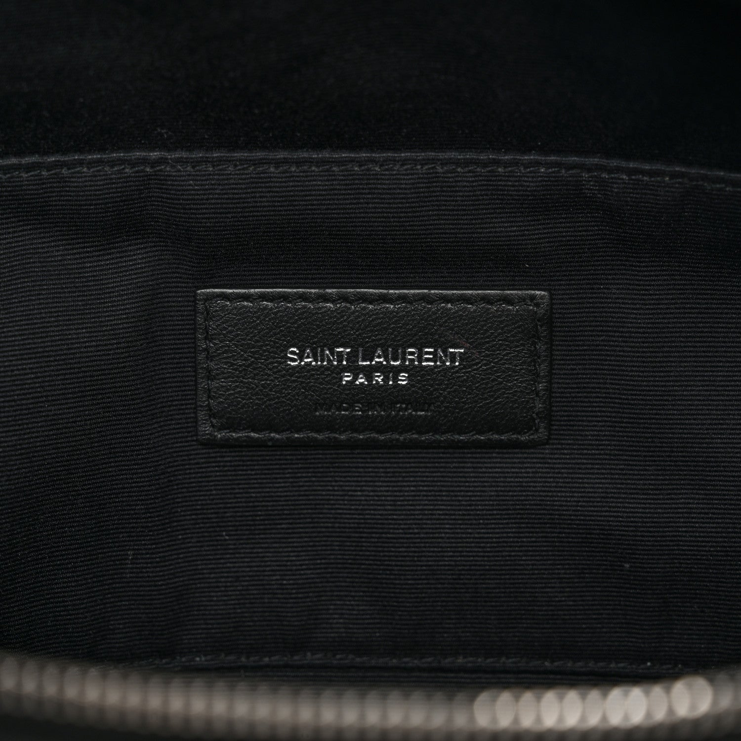 Canvas Monogram Belt Bag Black