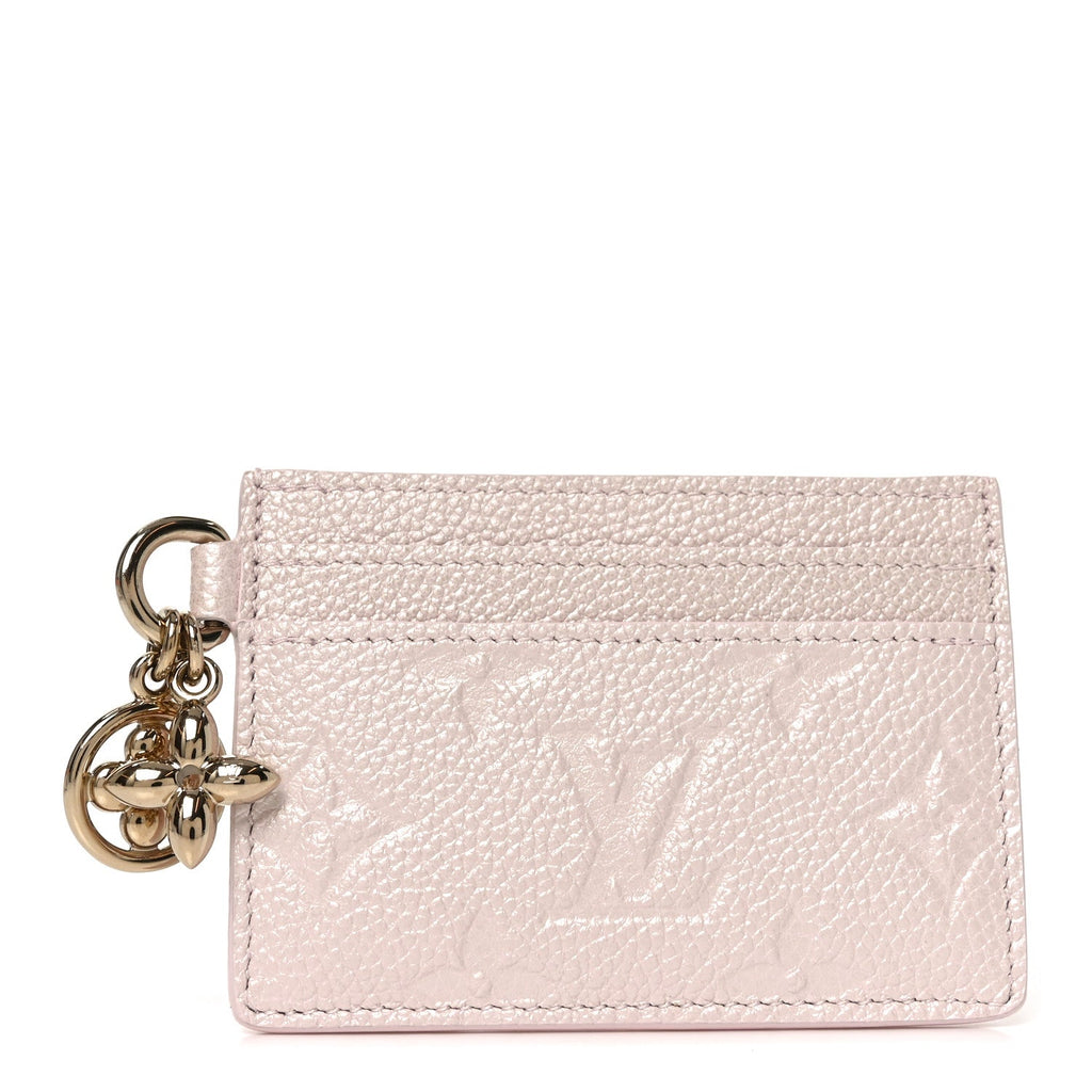 Empreinte Monogram LV Charms  Holder Snowy Pearl