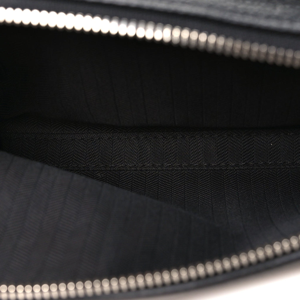 Soft Grained Calfskin Mini Camera Bag Black
