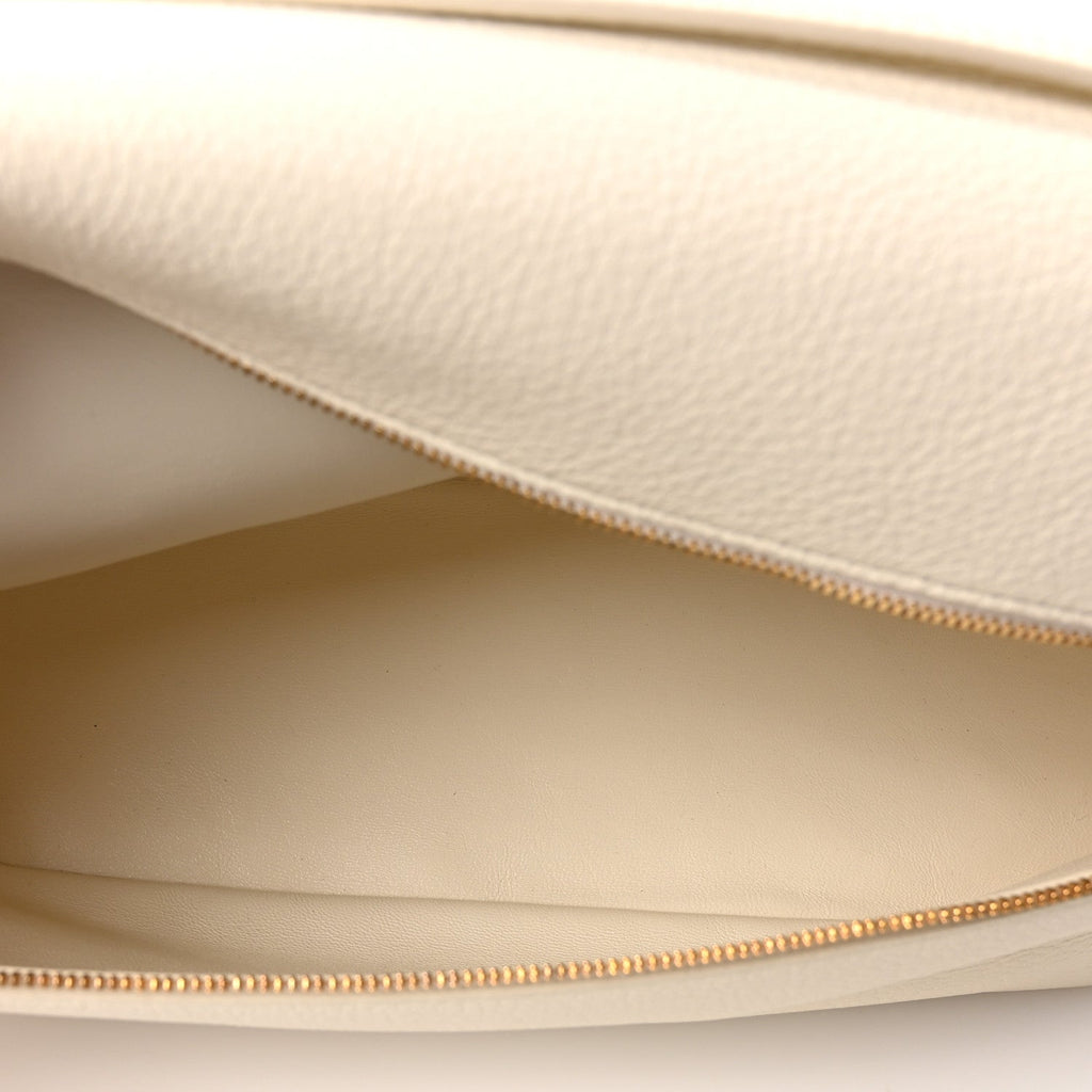 Tender Lambskin Extra Pocket Bag L27 Whisper White