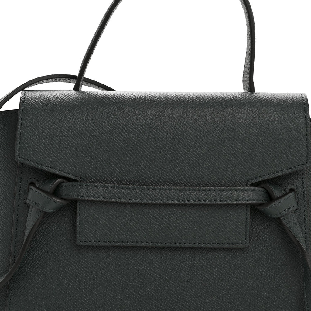 Grained Calfskin Nano Belt Bag Amazone