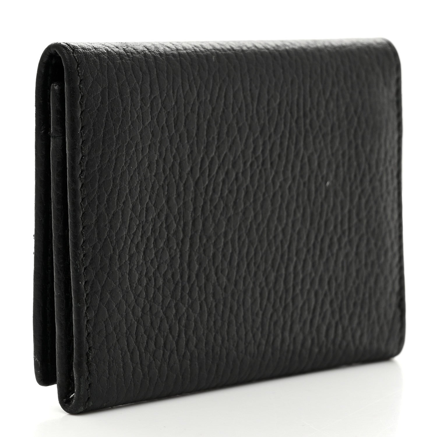 Pebbled Calfskin GG Marmont  Case Black