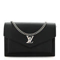 Soft Calfskin My Lockme Chain Pochette Black