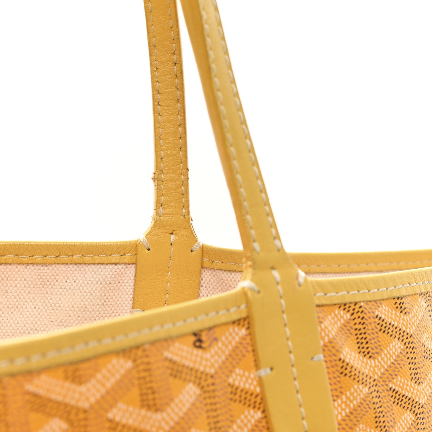 Goyardine Saint Louis PM Yellow