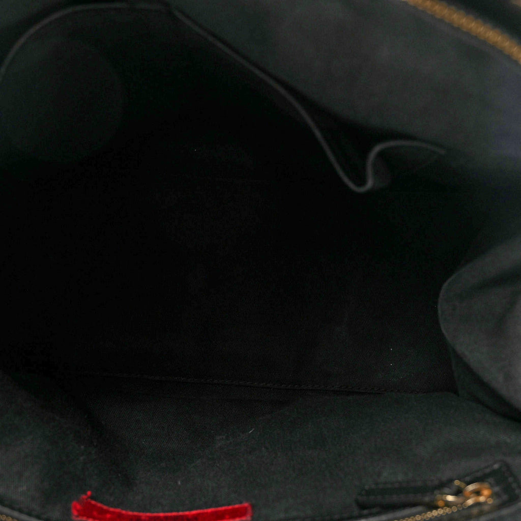 Vitello Rockstud Dome Shopper Black