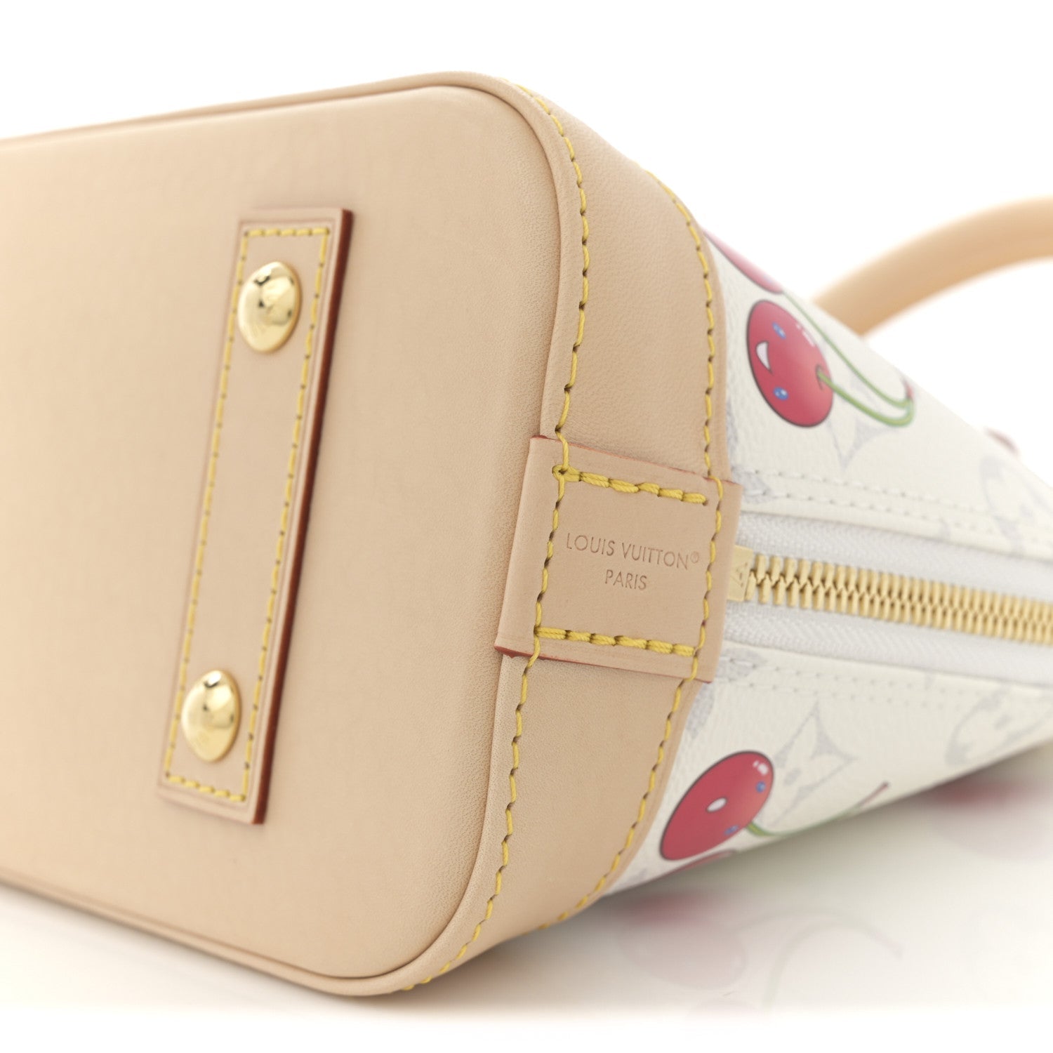 LV X TM Monogram Cerises Alma BB White