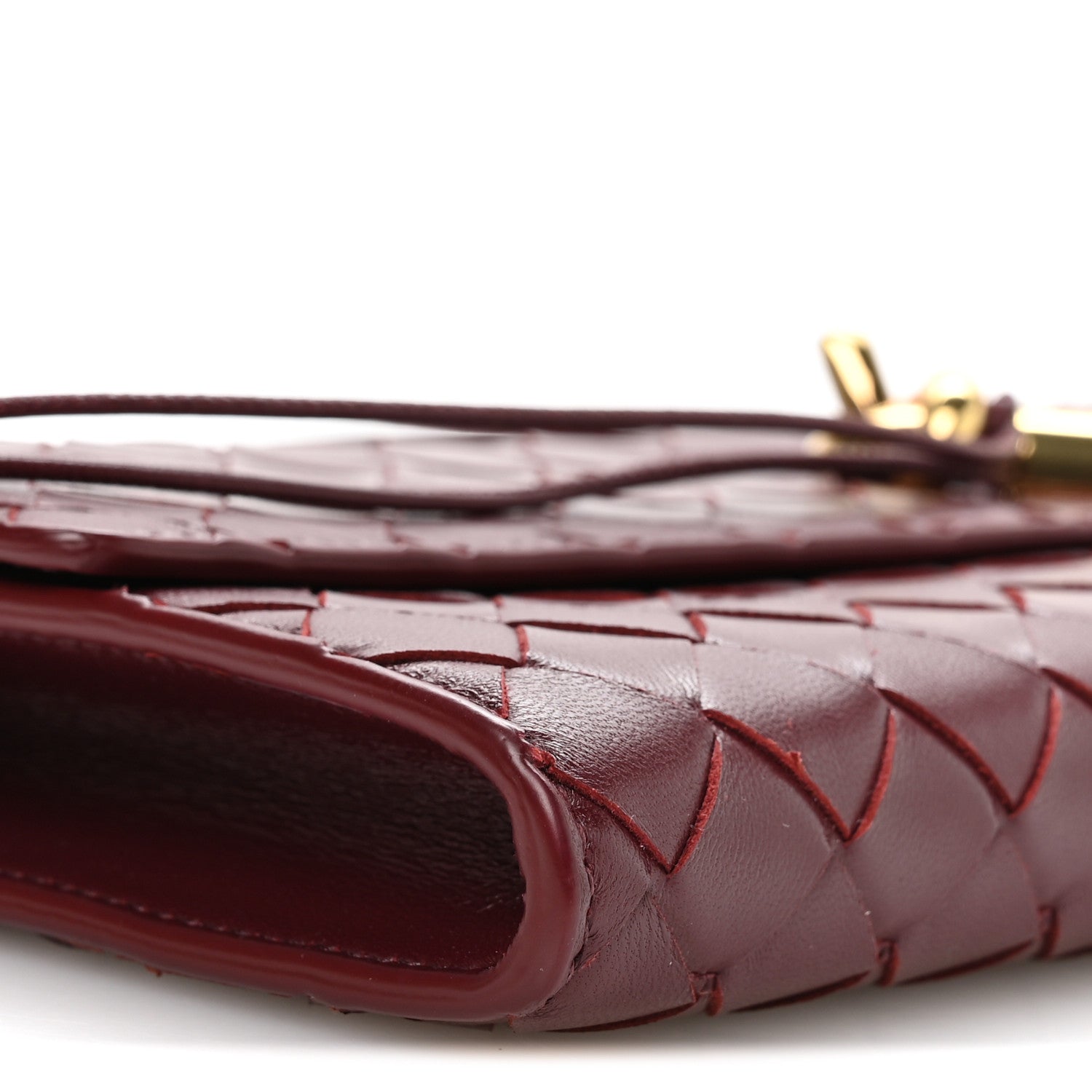 Nappa Intrecciato Long Andiamo Top Handle Clutch Barolo