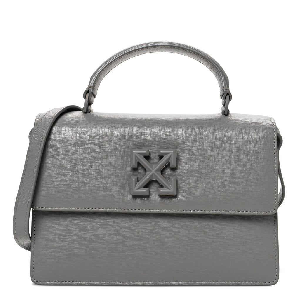 Saffiano Jitney 1.4 Top Handle Bag Grey