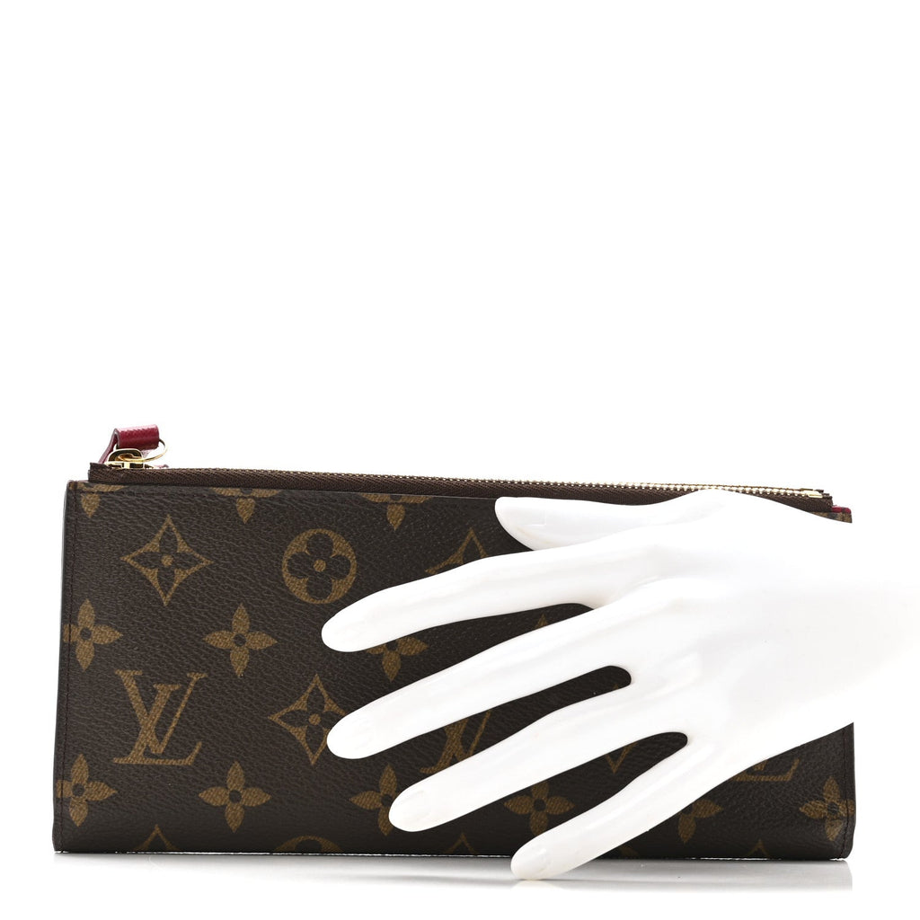 Monogram Adele Wallet Fuchsia