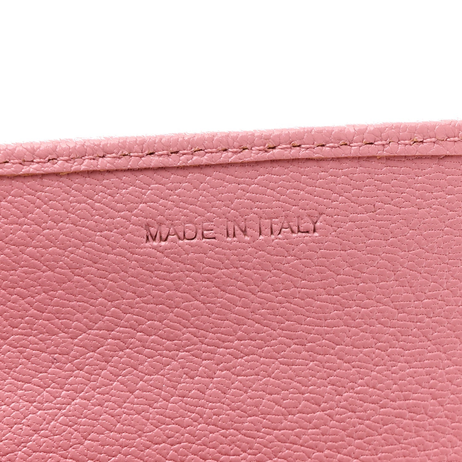 Goatskin Madras Bicolor Wallet On Chain Rosa Gemma
