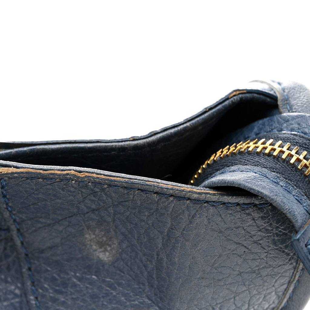 Agneau Giant 12 Gold Hardware Part Time Bleu Persan