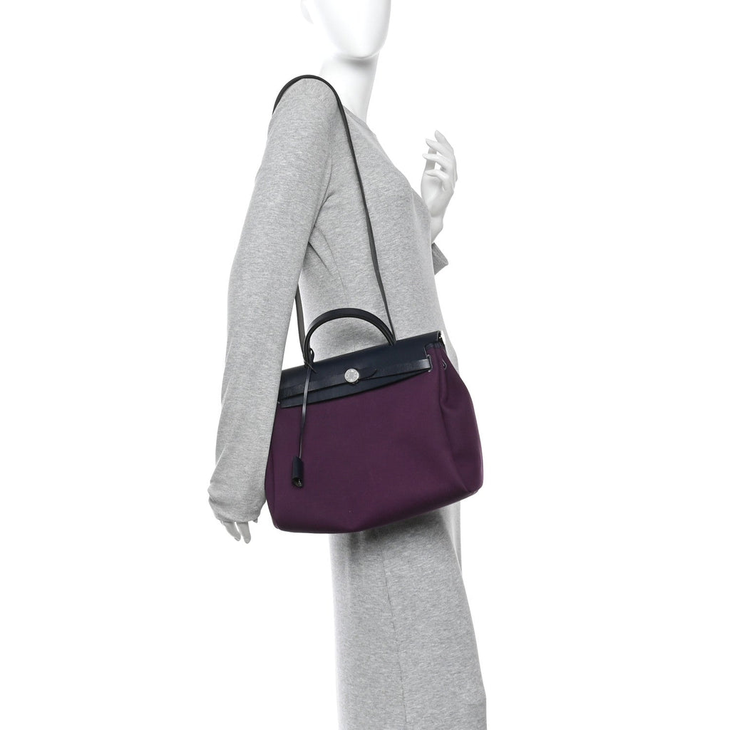 Military Toile Vache Hunter Herbag Zip PM 31 Cassis Bleu Indigo