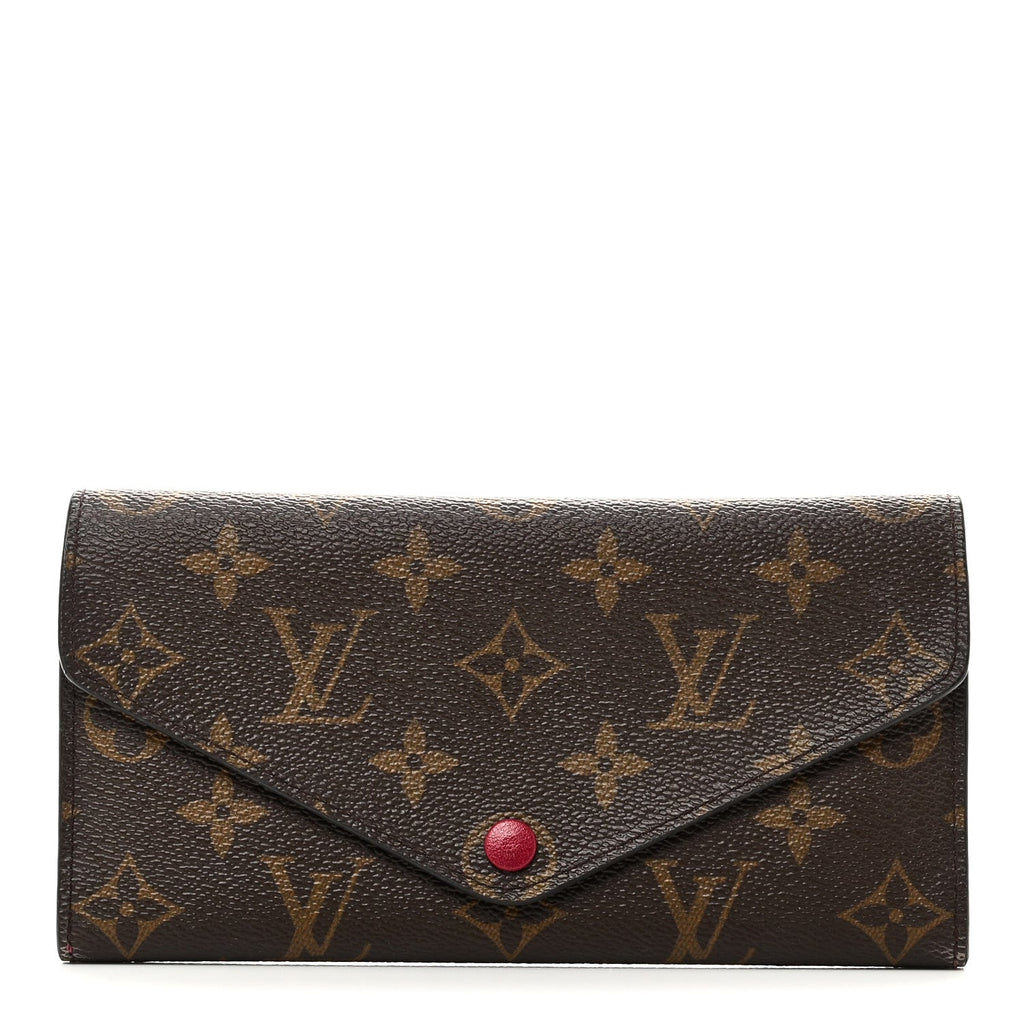 Monogram Josephine Wallet Fuchsia