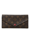 Monogram Josephine Wallet Fuchsia