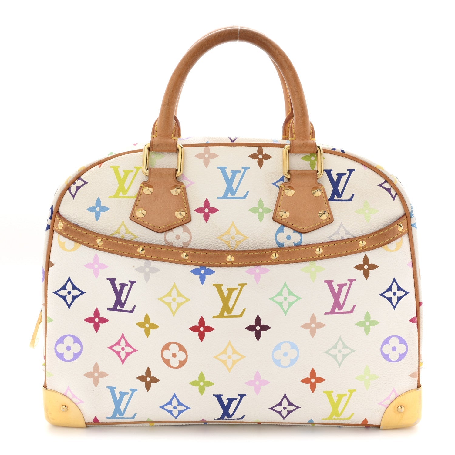 Monogram Multicolor Trouville White