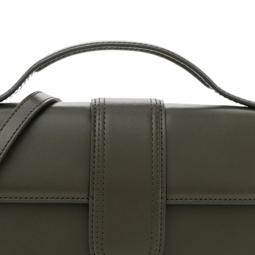Smooth Calfskin Le Grand Bambino Dark Khaki