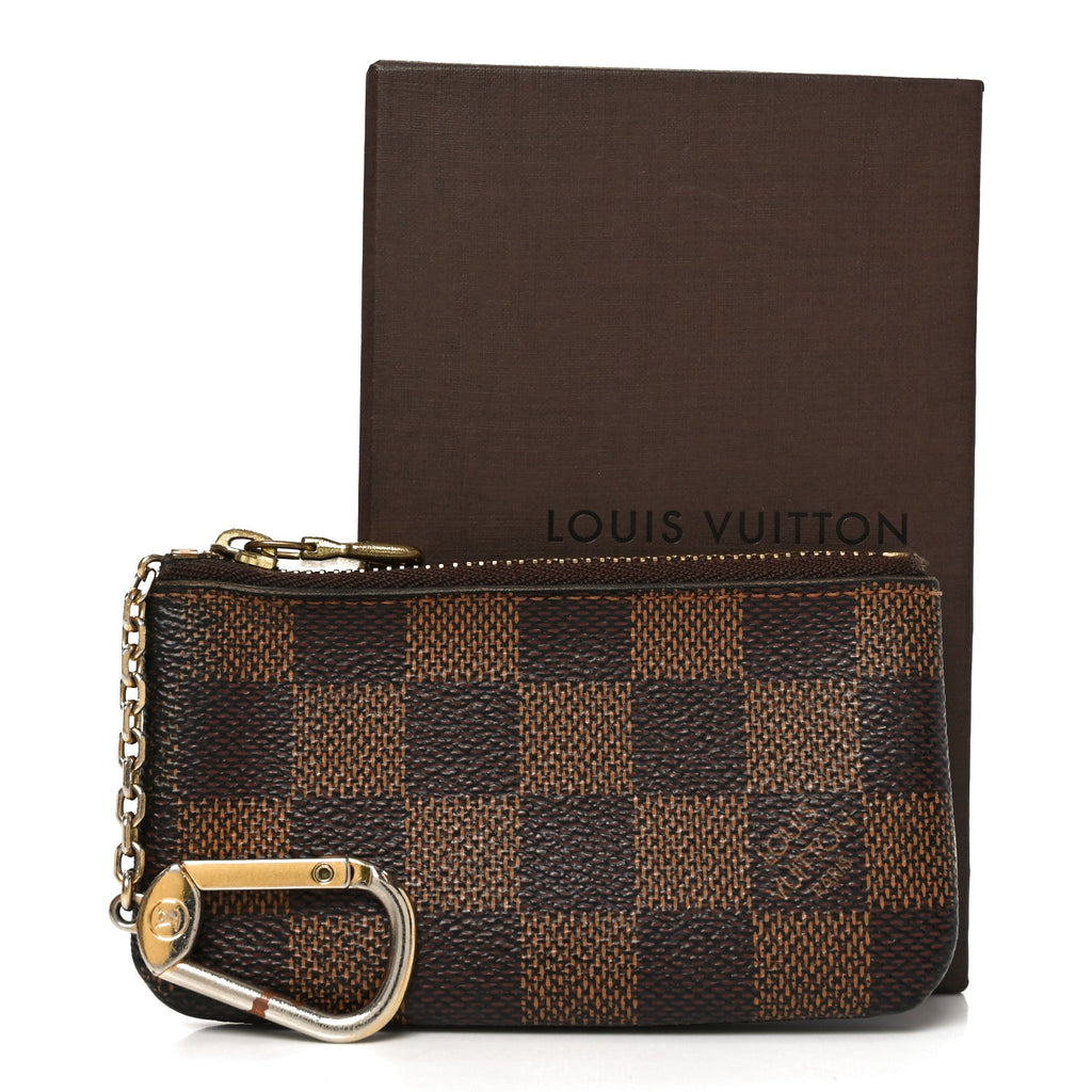 Damier Ebene Key Pouch