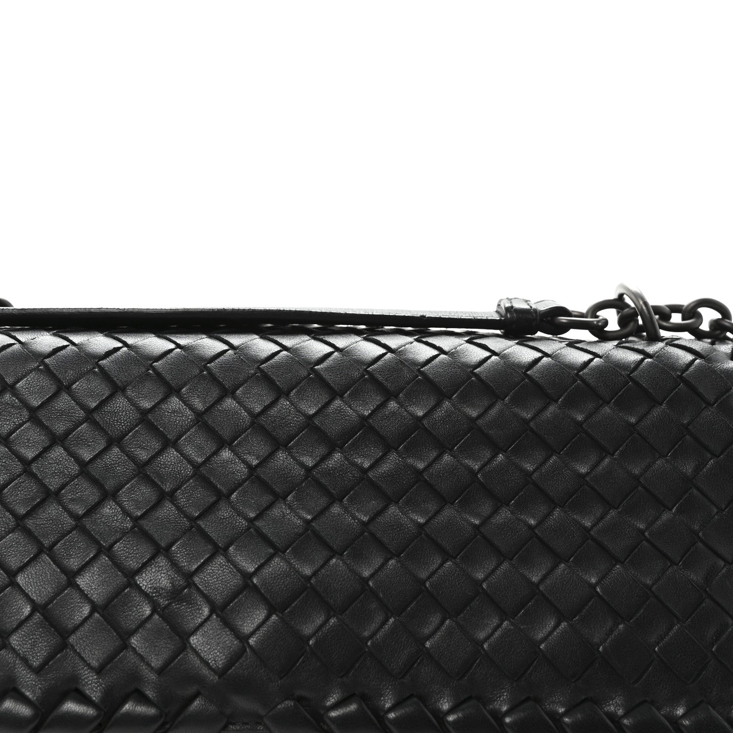 Nappa Intrecciato Large Olimpia Bag Black