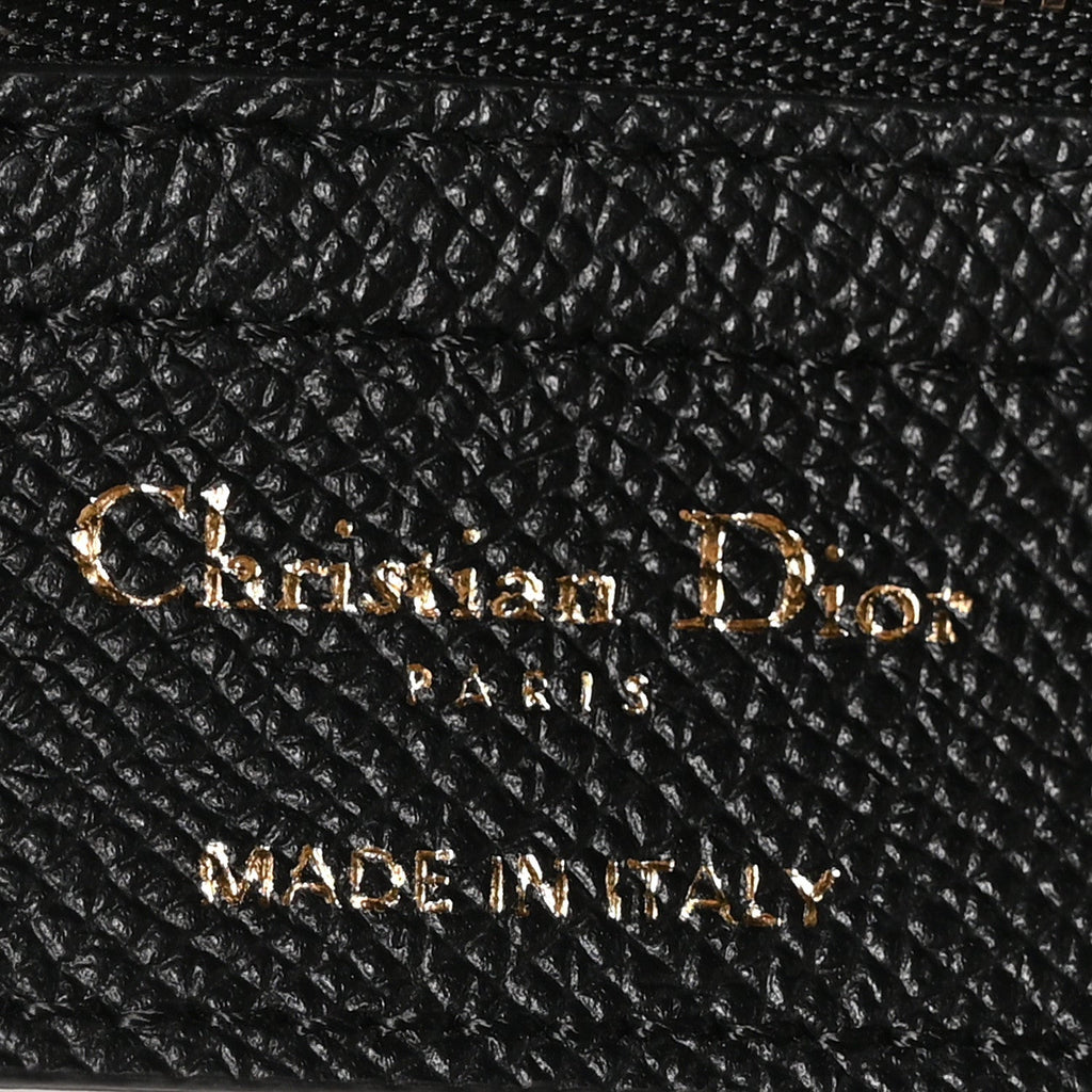 Grained Calfskin Saddle Bag Black