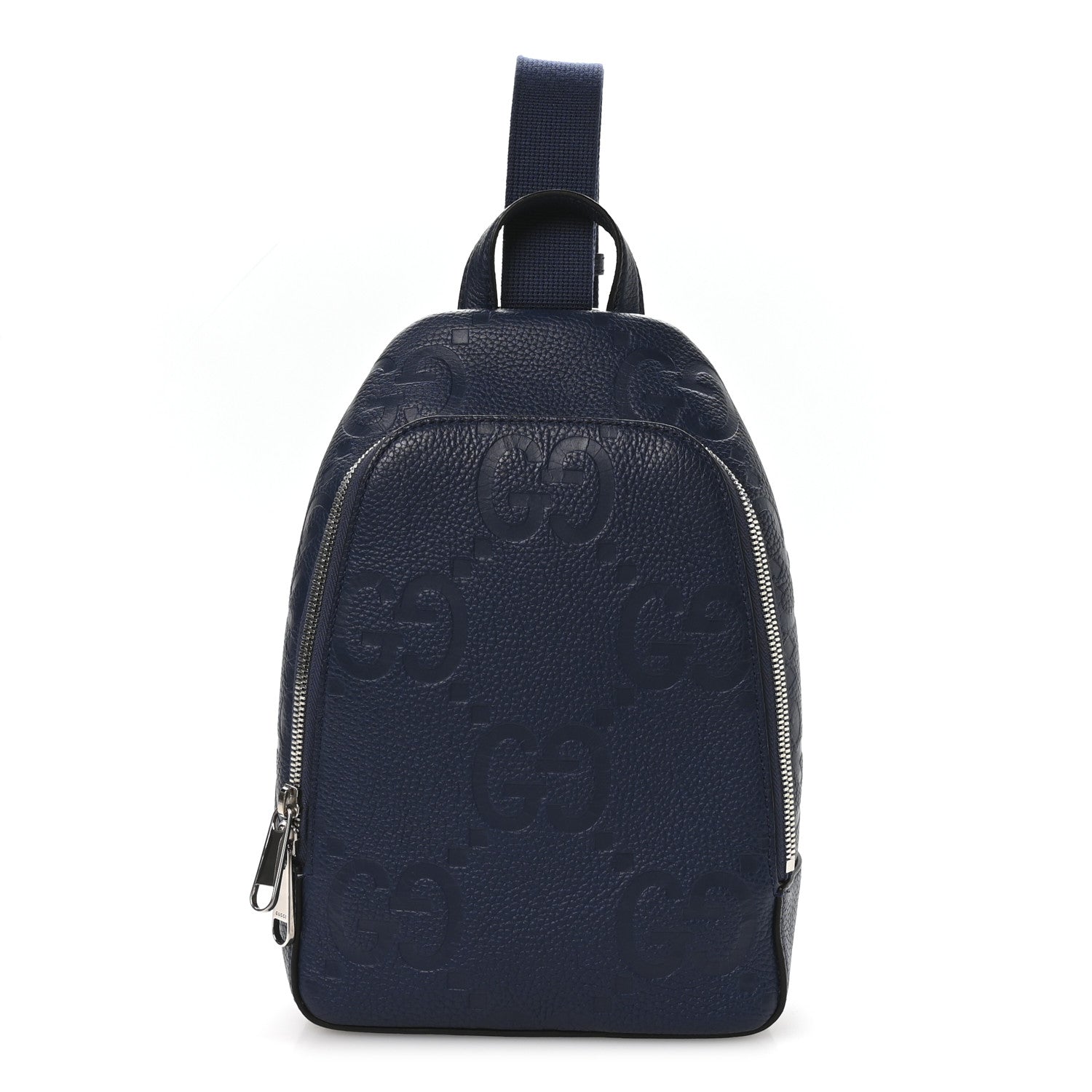 Piuma Calfskin Jumbo GG Embossed Sling Crossbody Royale