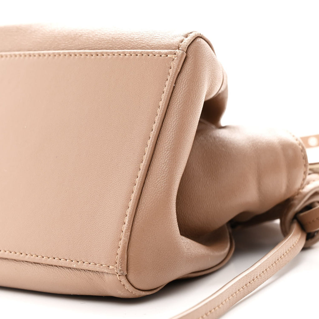 Lambskin Mini Protea Bag Biscotto