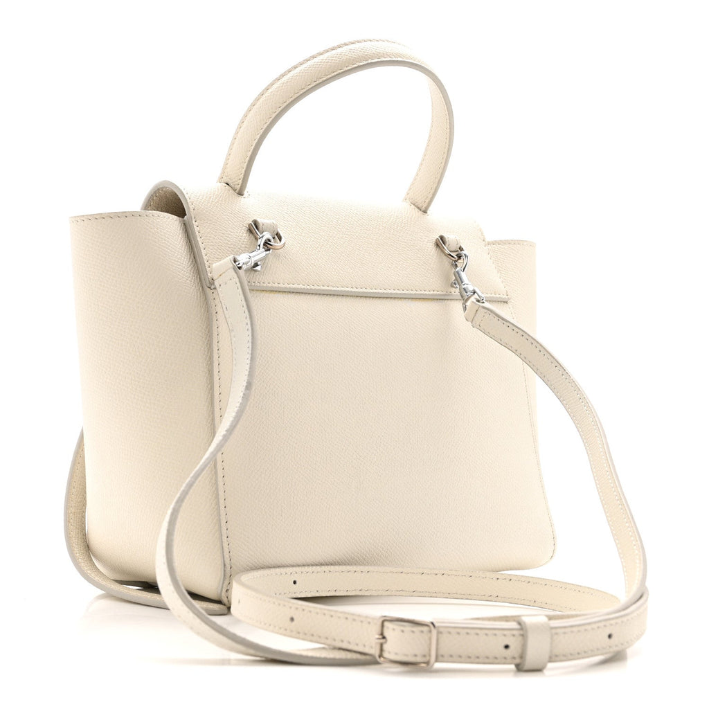 Grained Calfskin Nano Belt Bag Linen