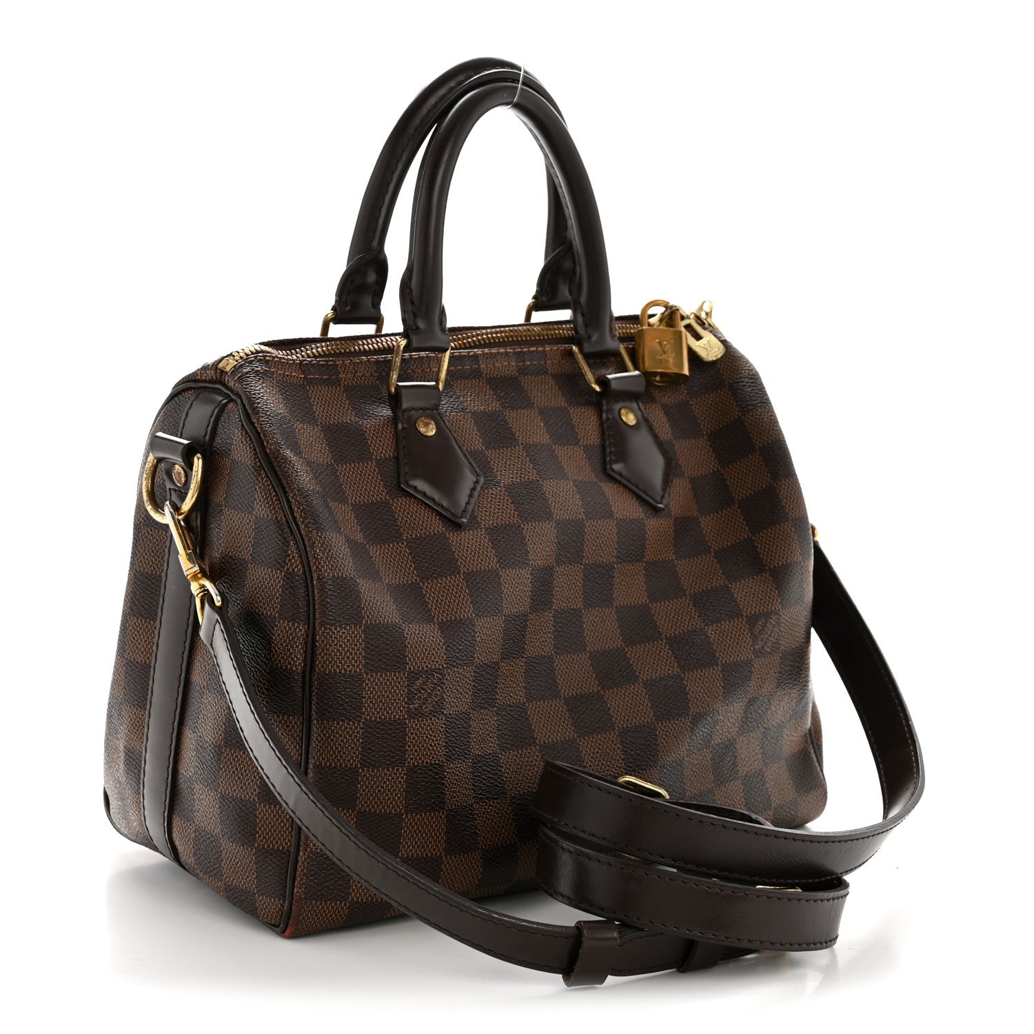 Damier Ebene Speedy Bandouliere 25