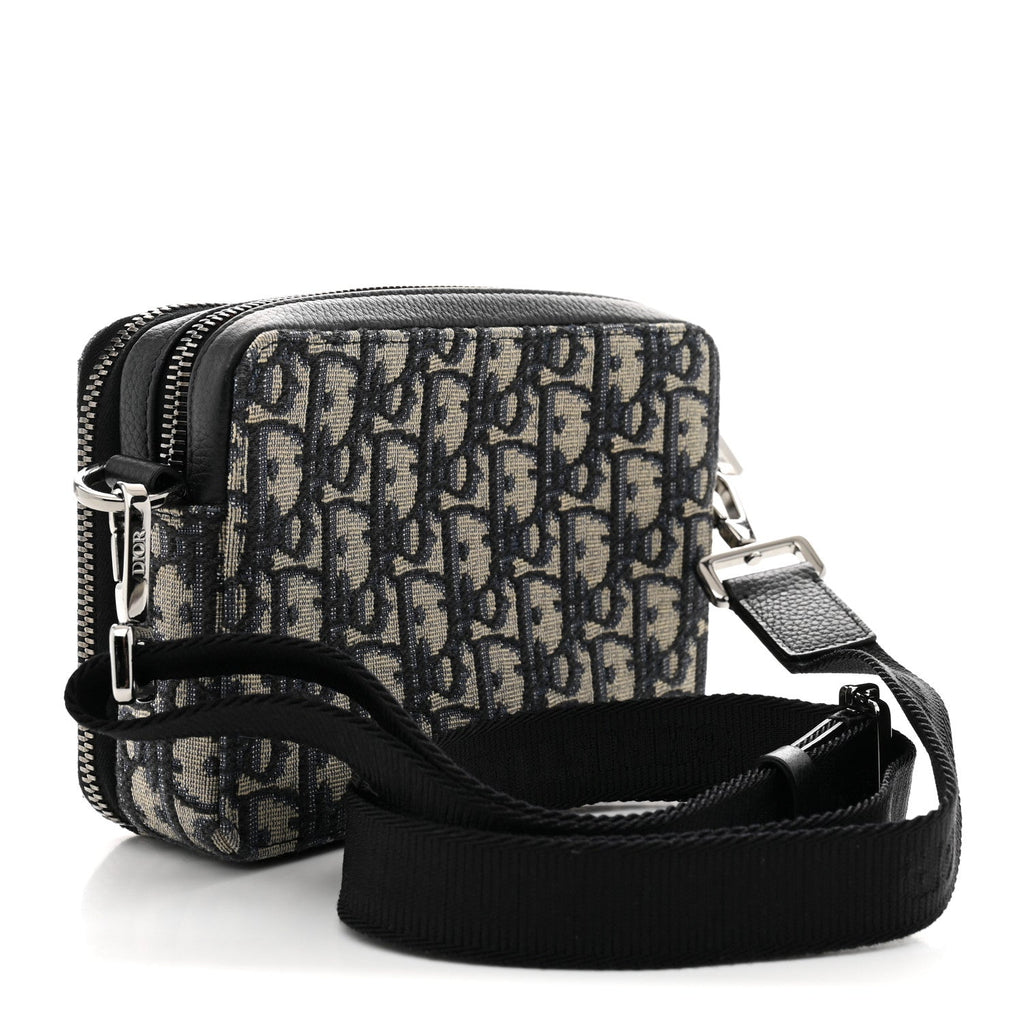 Oblique Pouch Navy Blue