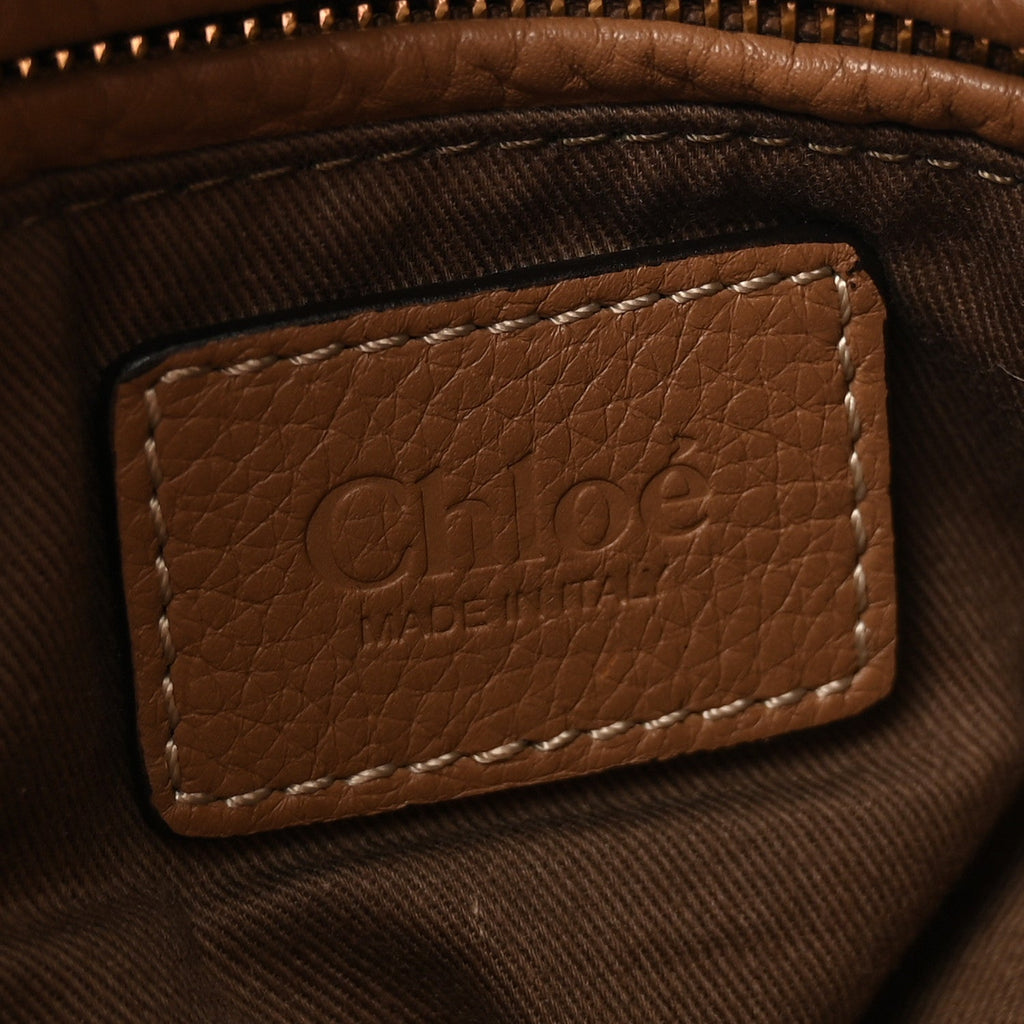 Calfskin Medium Marcie Satchel Nut