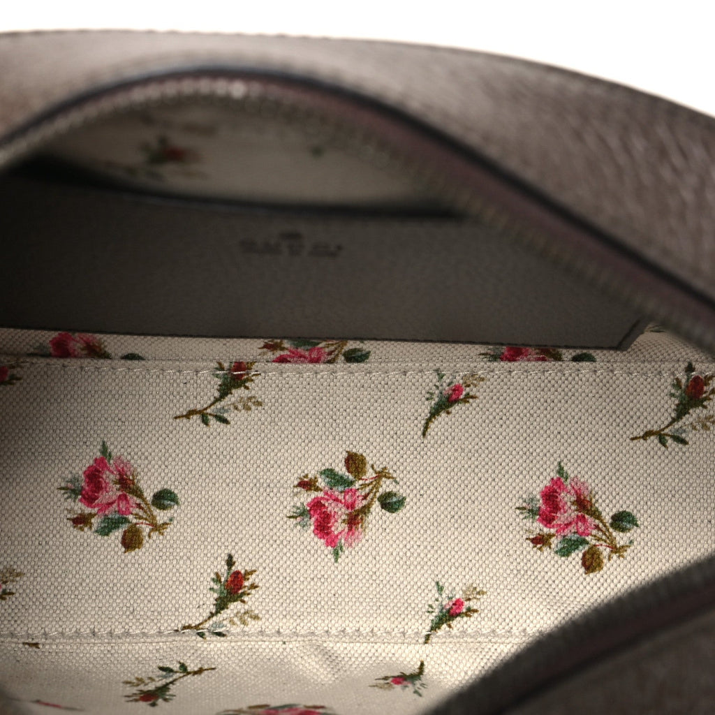 GG Supreme Monogram Web Neo Vintage Shoulder Bag Beige New Acero Crop
