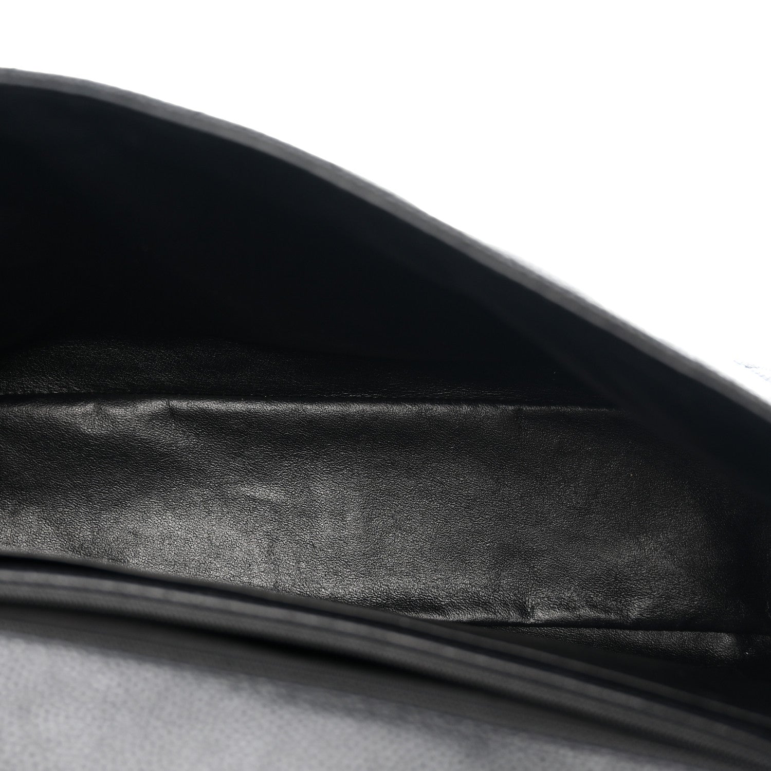 Caviar Quilted Jumbo Single Flap Black