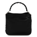 Nylon Bamboo Hobo Black