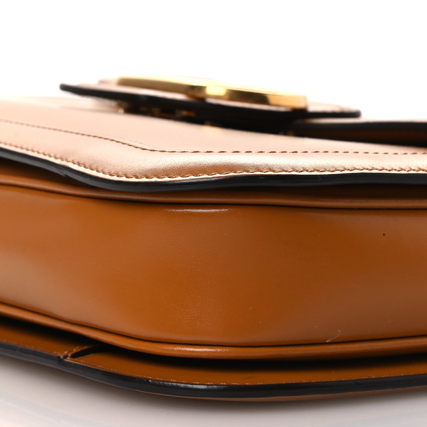 Smooth Calfskin 9to5 Shoulder Bag Tan