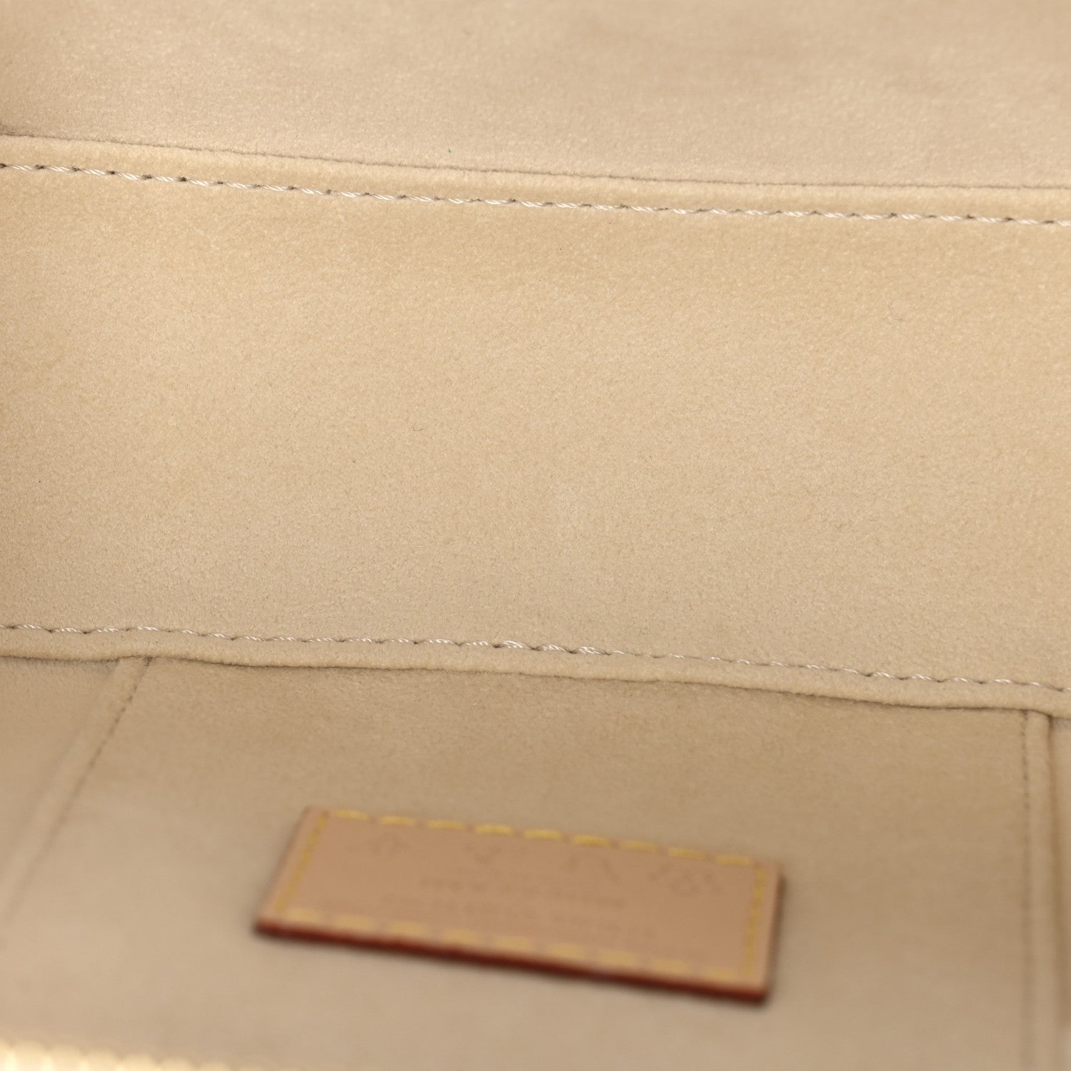 LV x TM Monogram Multicolor Vanity Chain Pouch White