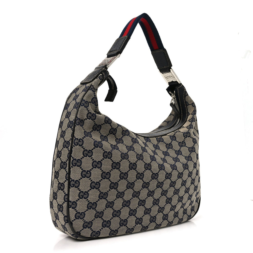 Monogram Medium Pop Hobo Navy