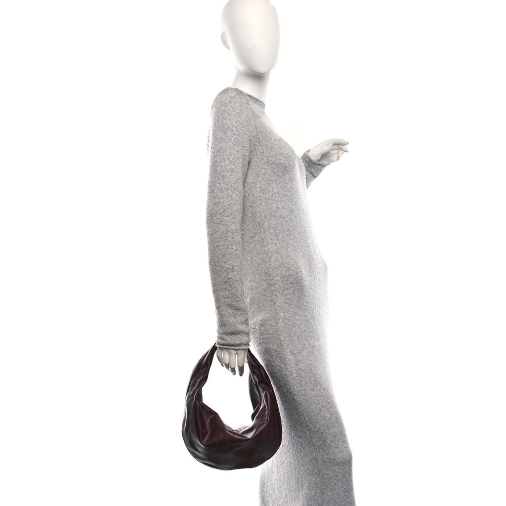 Calfskin Medium Olivia Hobo Burgundy