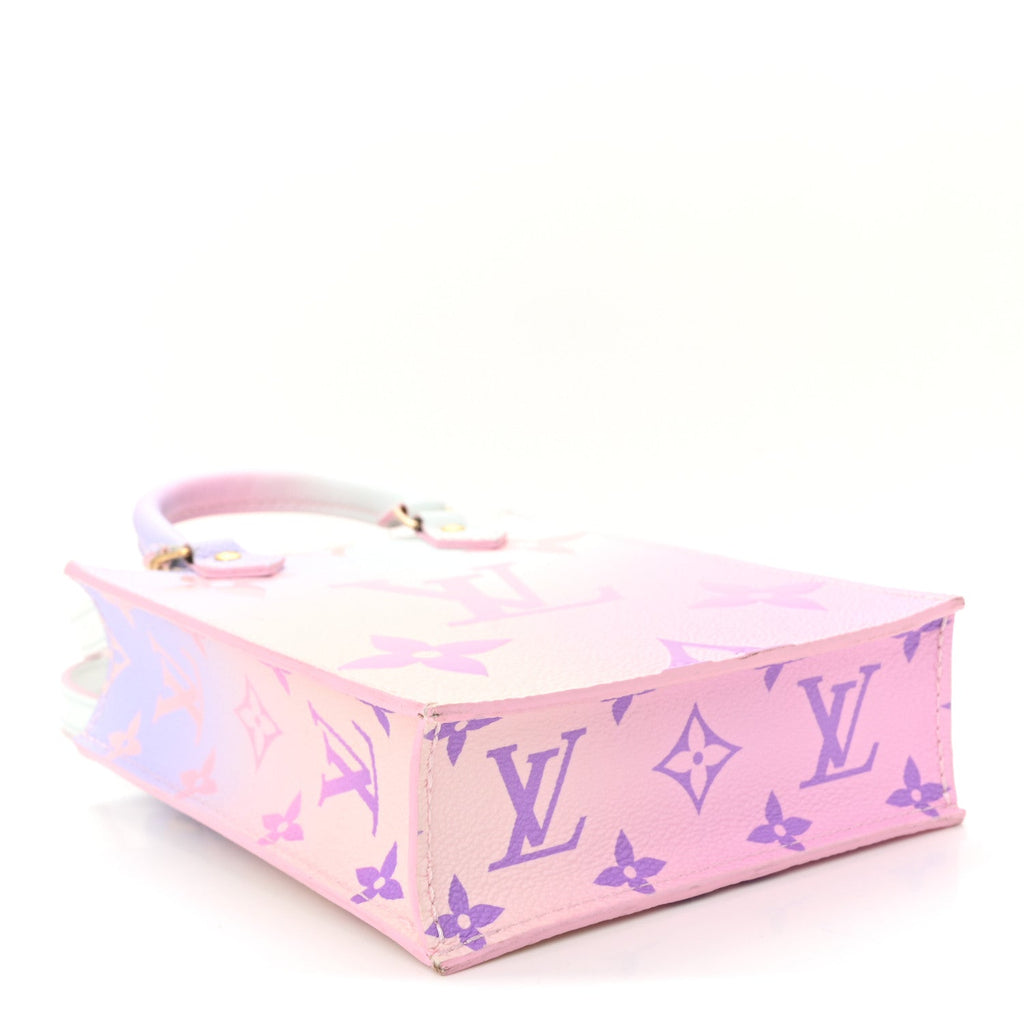 Monogram Giant Spring In The City Petit Sac Plat Sunrise Pastel