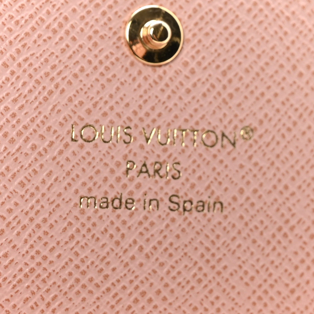 Monogram Rosalie Coin Purse Rose Ballerine