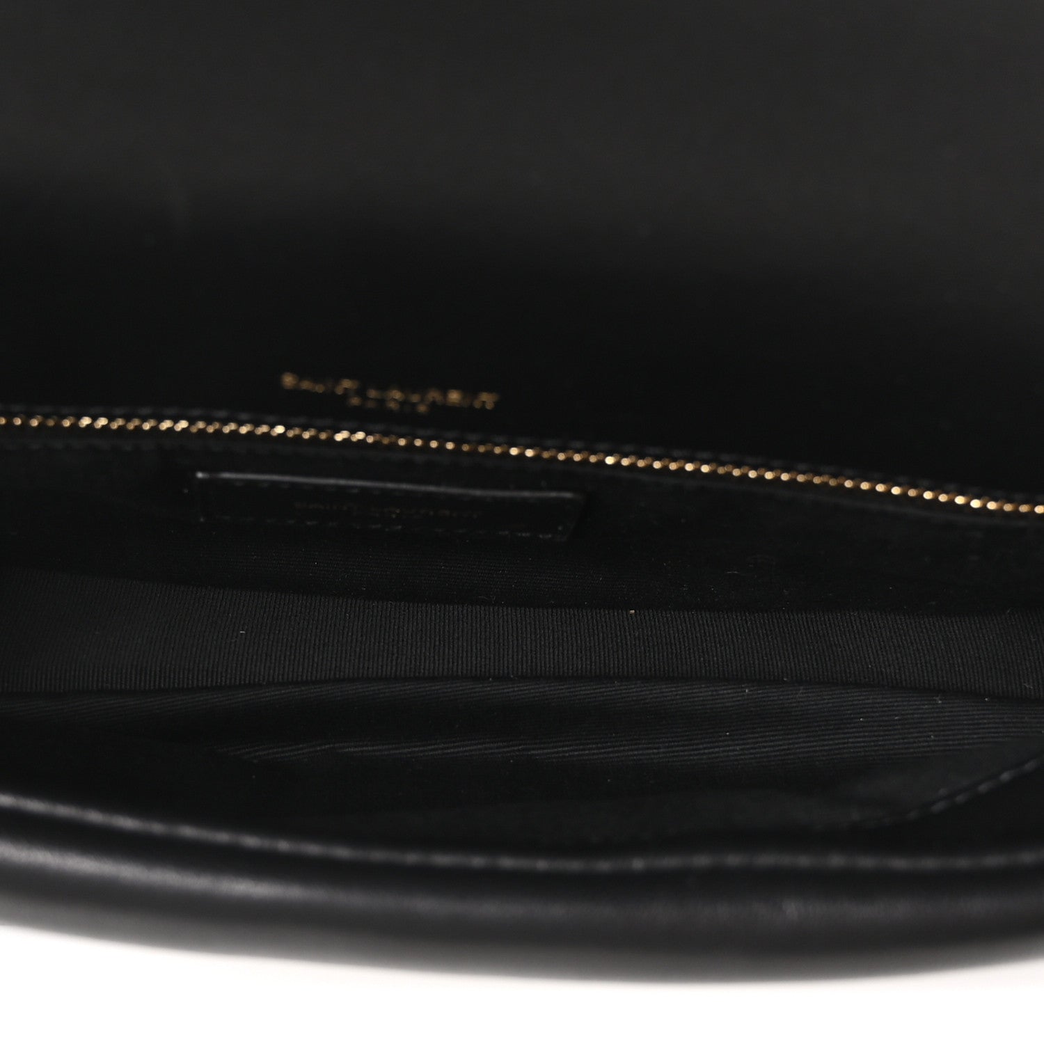 Plunged Lambskin Calypso Black
