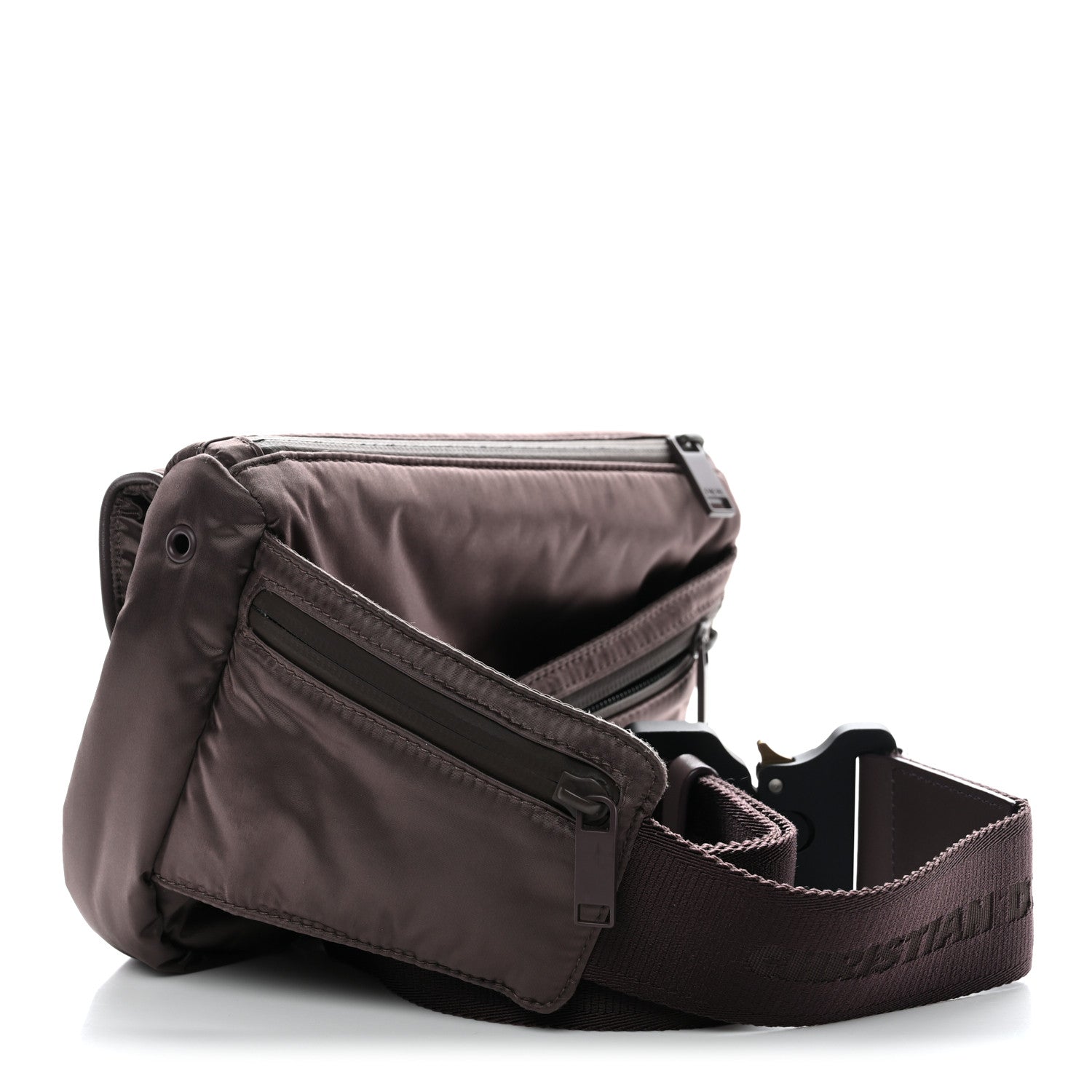 Nylon Saddle Belt Bag Bordeaux